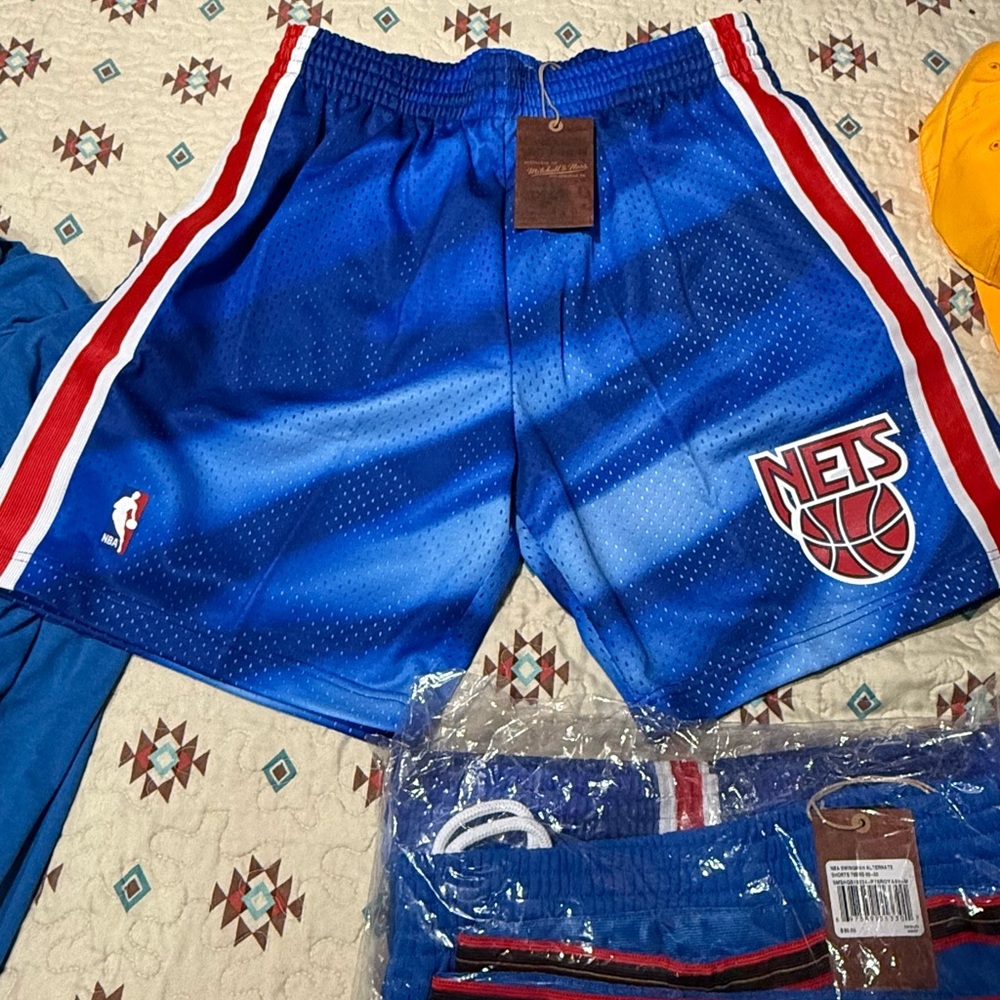 NBA Hardwood Classics Blue Shorts